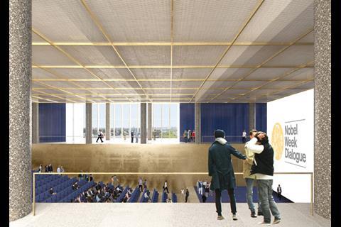David Chipperfield Architects - Nobel Centre, Stockholm - auditorium